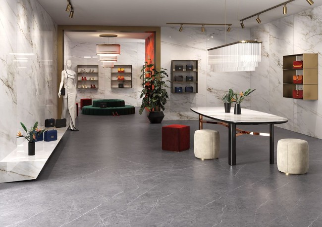 Porcelain Slabs in Commercial Spaces